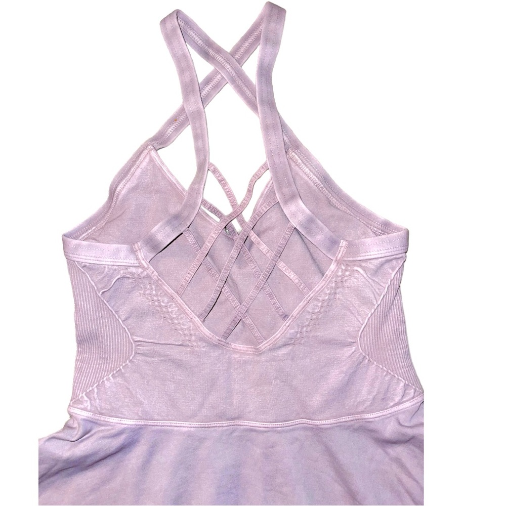 NEW Free People Good Karma Dress In WASHED GRAPE - Picture 5 of 11